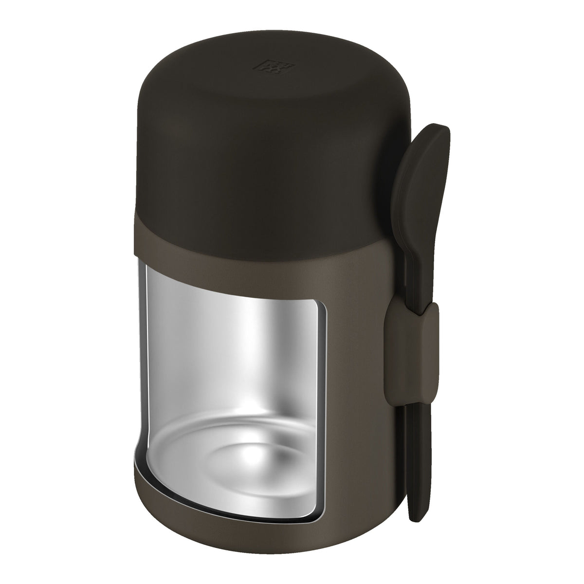 ZWILLING Thermo Plus Food Jar, 600 ml, Stainless Steel, Chocolate