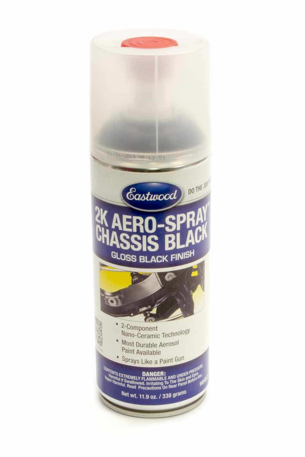 2K Aero Spray Paint Chassis Black Gloss - 14145Z