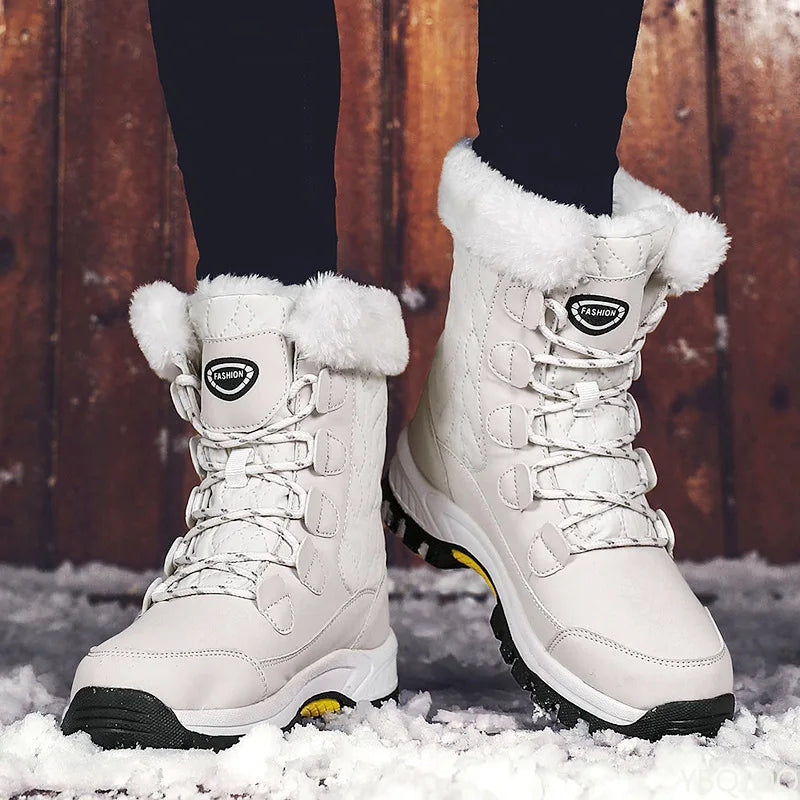 Women's Waterproof Winter Snow Boots