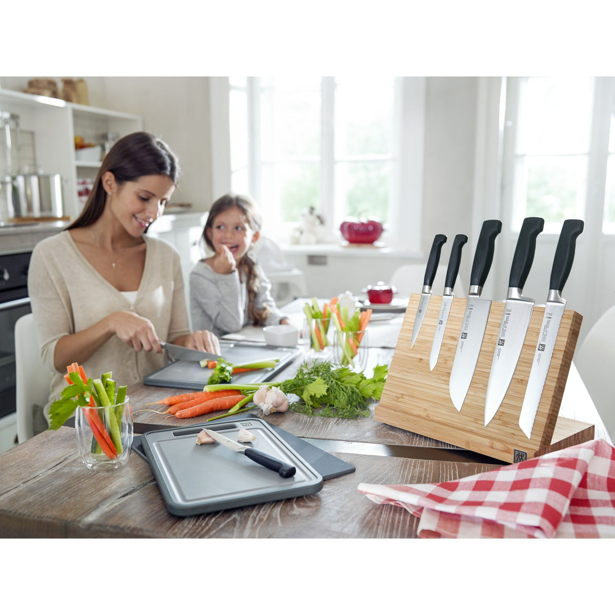 ZWILLING Magnetic Knife Easel, Brown