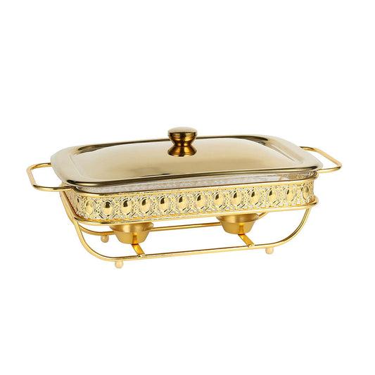 SOGA 1.5L Lace Dining Stove Cooking Appliance with Gold Color Kitchen Essential-0