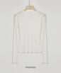LucyLiu See-Through Round T-Shirts