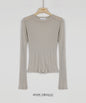 LucyLiu See-Through Round T-Shirts