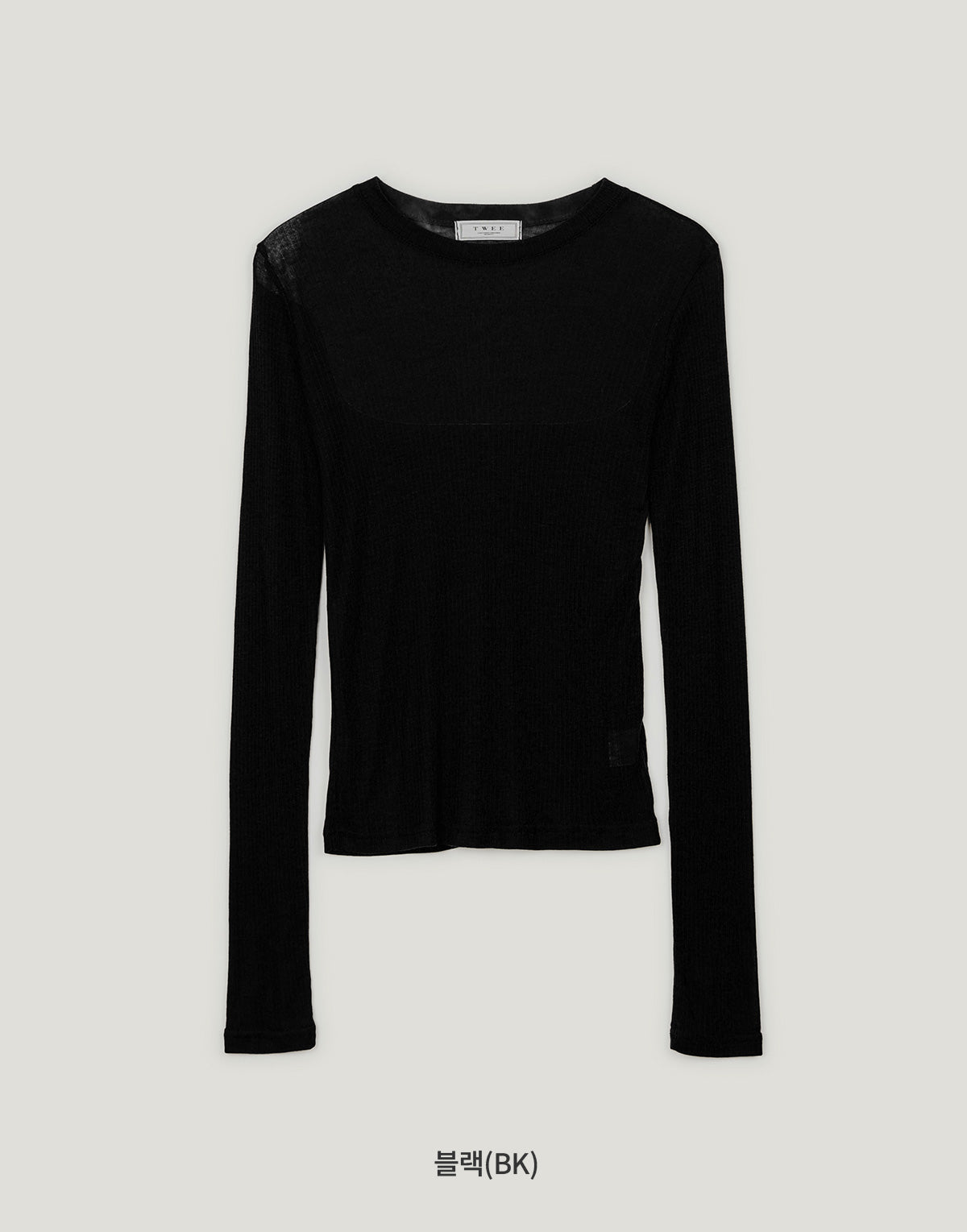 LucyLiu See-Through Round T-Shirts