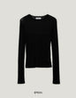 LucyLiu See-Through Round T-Shirts
