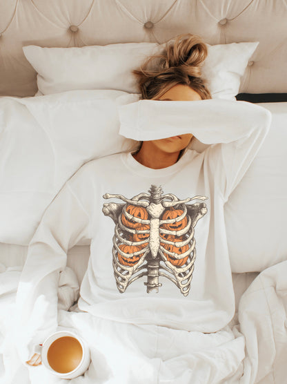 Ribcage Pumpkins