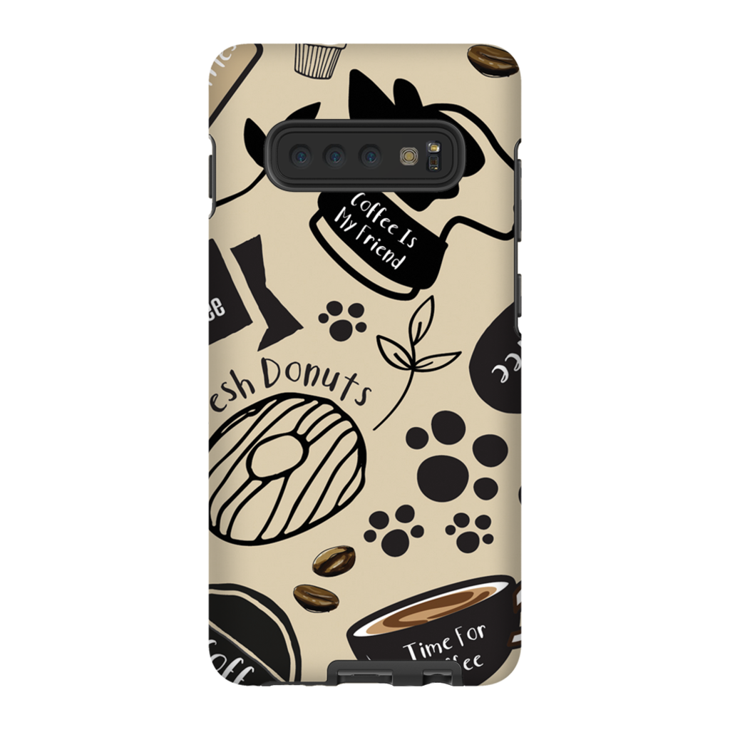 Caffeinated Canine Phone Cases