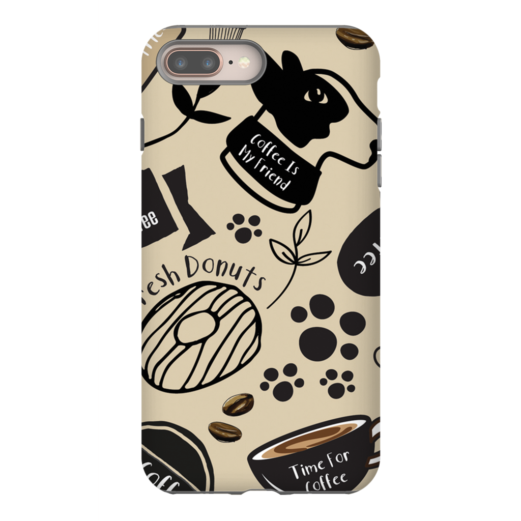 Caffeinated Canine Phone Cases
