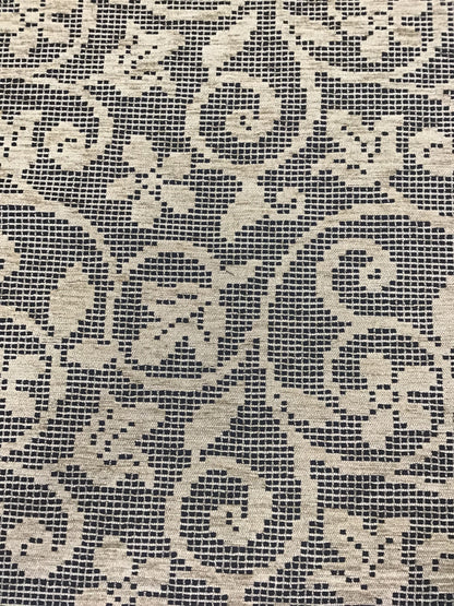 Couvre-lit réversible Crochet noir