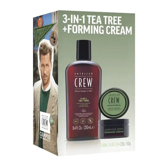 American Crew 3-IN-1 Tea Tree and Forming Cream Duo-0