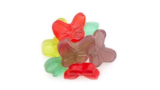 Mini Gummy Butterflies Candy - 20 LB Box - Premium Candies & Gummies - Ships Free Within Canada on Orders Above CAD $199