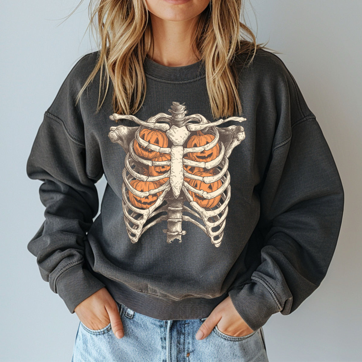 Ribcage Pumpkins