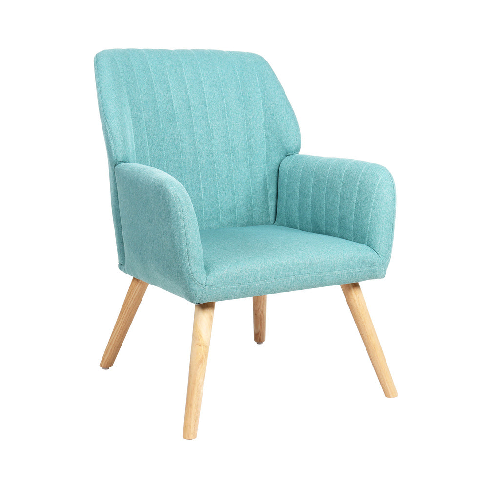 NNEED Armchair Fabric Couches Blue