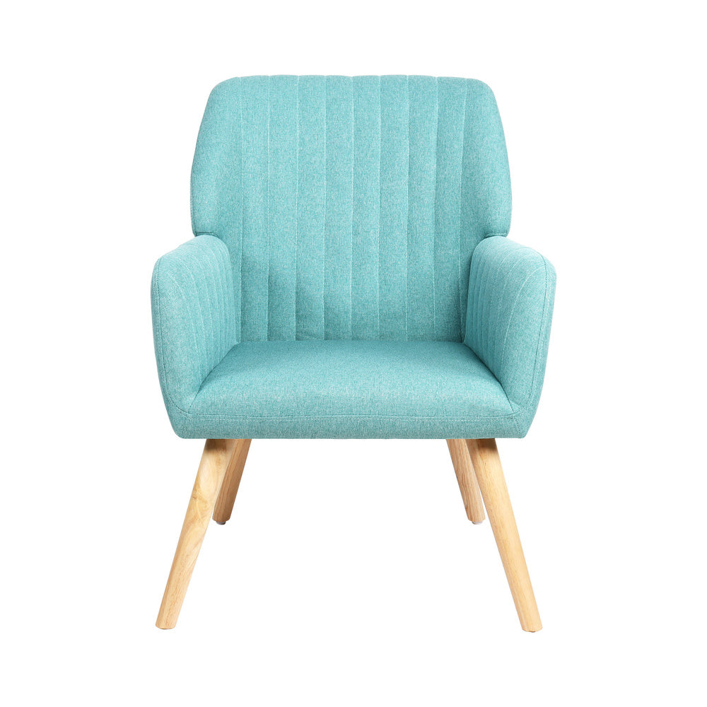 NNEED Armchair Fabric Couches Blue