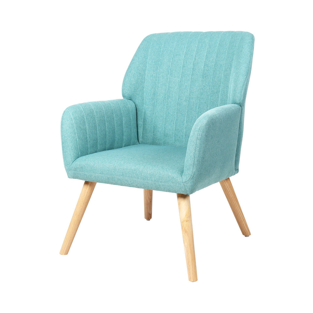 NNEED Armchair Fabric Couches Blue