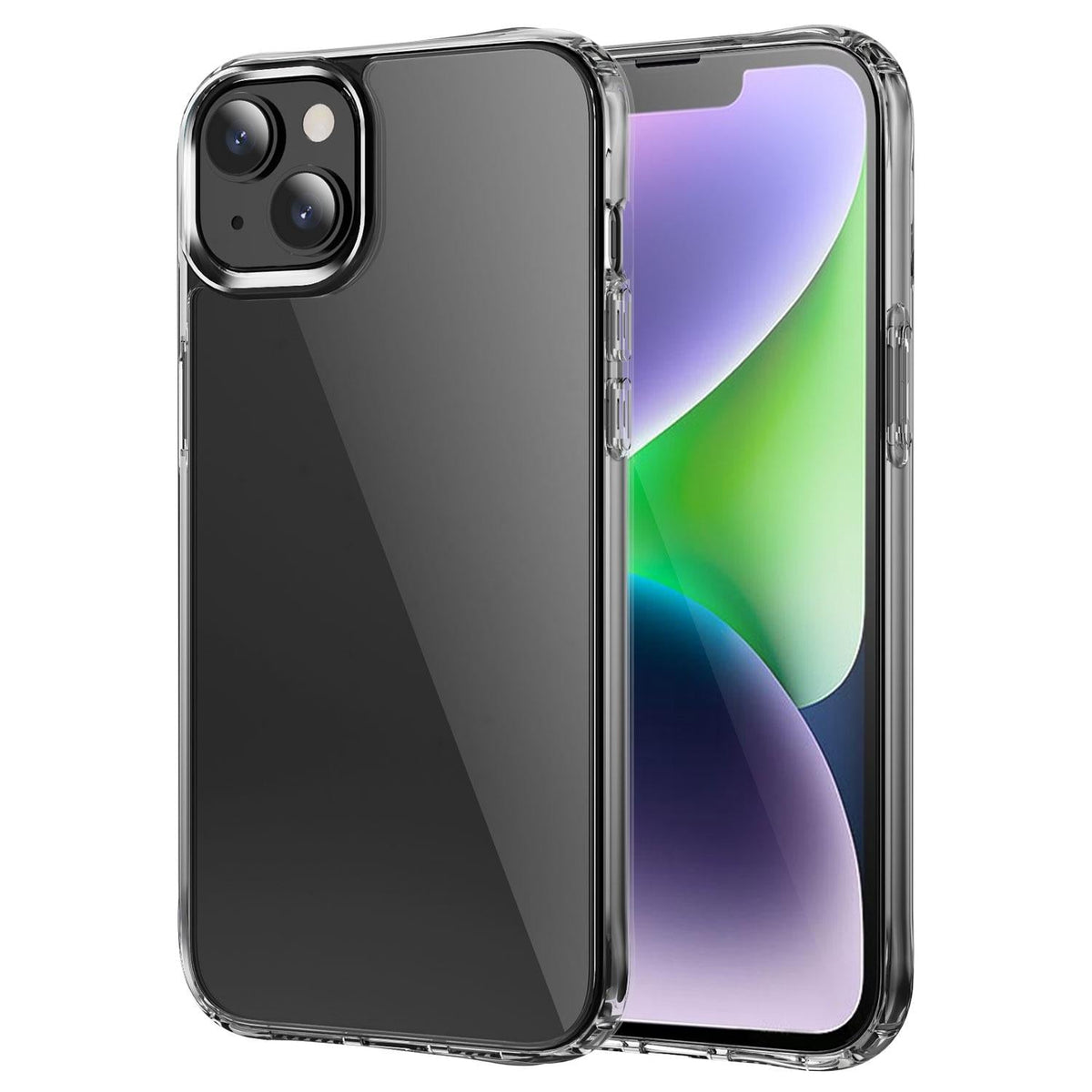 Shockproof Clear Case for iPhone 15