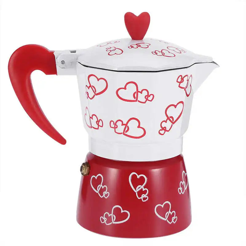 Italian Aluminum Stovetop Moka Coffee Pot – Small or Large