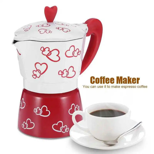 Italian Aluminum Stovetop Moka Coffee Pot – Small or Large