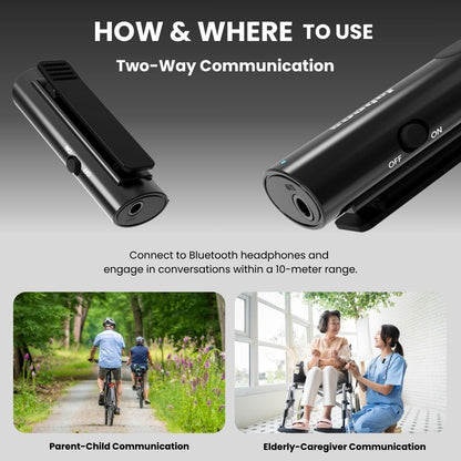 HearLink 3-In-1 Bluetooth Microphone