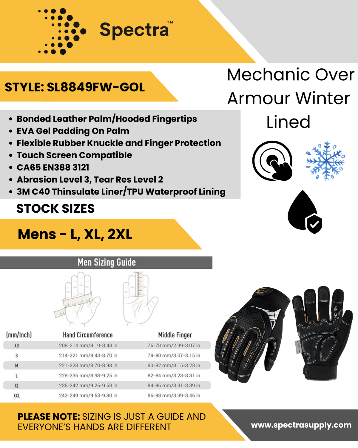 3-Pack The Over Armour Winter Lined