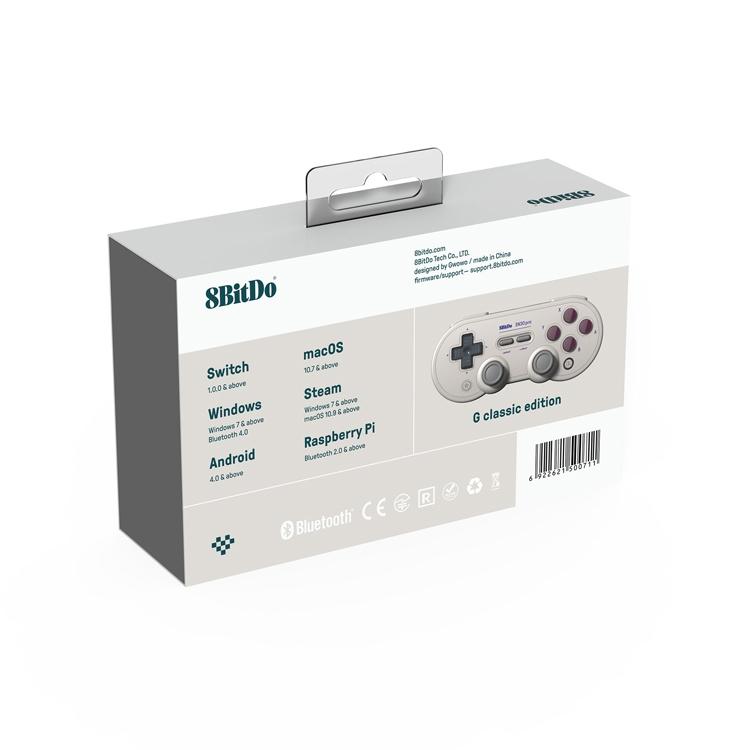 NNEIDS Light Gray Wireless Gamepad For Nintendo Switch