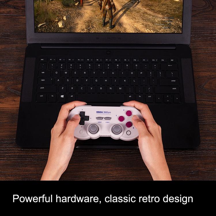 NNEIDS Light Gray Wireless Gamepad For Nintendo Switch