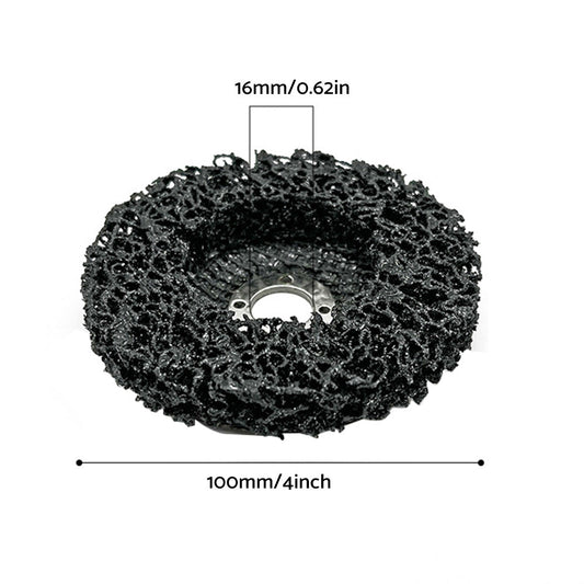 5/10PCS 100mm Poly Strip Disc Wheel Paint Rust Removal Clean Angle Grinder
