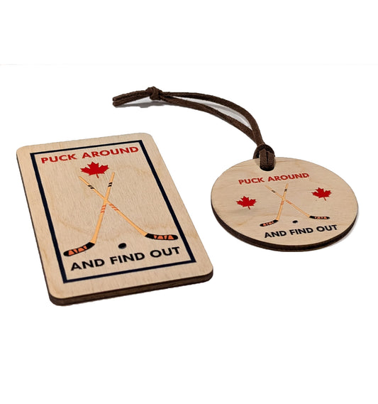 Puck Around and Find Out | Ornament | Magnet-0